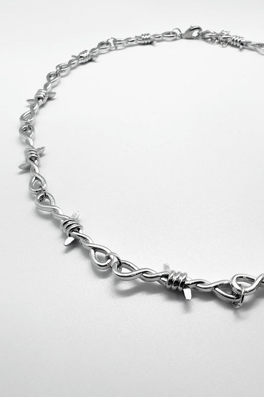 Barbed Wire Necklace