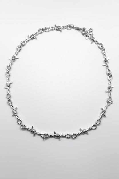 Barbed Wire Necklace